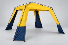 AI-edited reference: Open-sided shelters