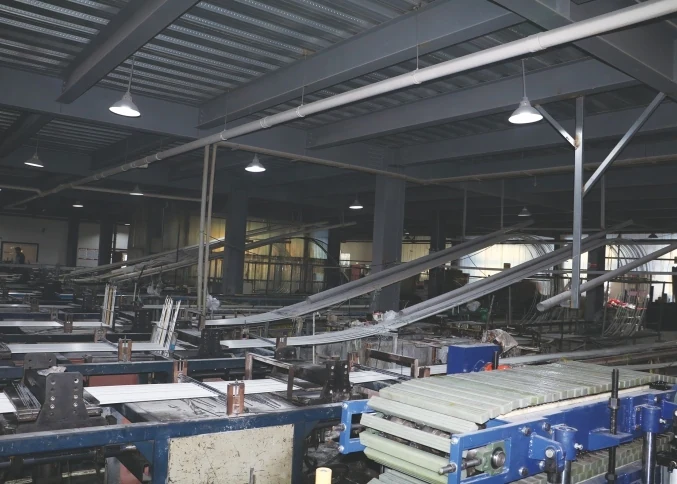 Fiberglass manufacturing equipment at JINXIN