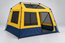 AI-edited reference: Screened shelters